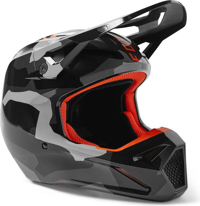 Produktbild Fox Helmet 23 V1 Bnkr Dot/Ece Gry Cam (55 - 56 cm)