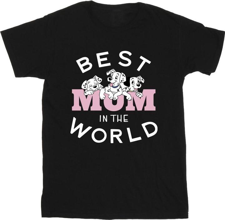 Immagine prodotto Disney 101 Dalmatians Best Mum In The World Maglietta Uomo (3XL)