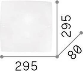 Produktbild Ideal lux CELINE Deckenleuchte E27 2-fach dimmbar Weiss 044279 (E27)
