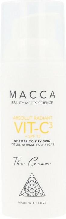 Produktbild Macca Cosmetics ABSOLUT RADIANT VIT-C3 cream SPF15 normal to dry skin 50 ml (Sonnencreme, SPF 15, 50 ml)