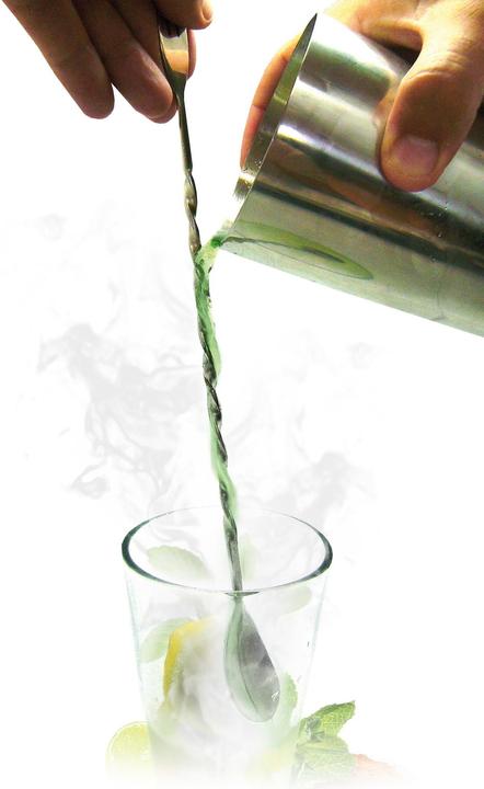 Produktbild VinBouquet Cocktail Löffel (Barlöffel + Cocktailrührer)