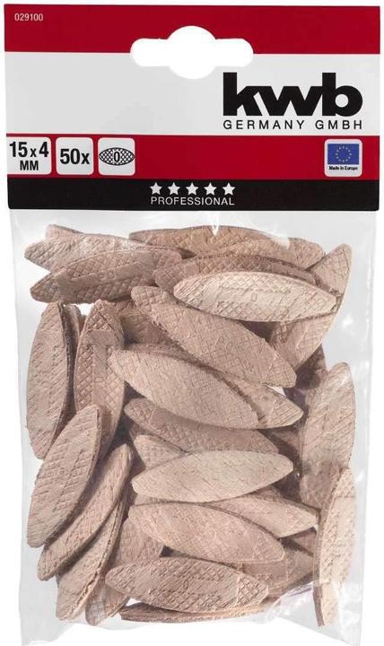 Produktbild kwb Holzverbinderplättchen (50 Stk.)