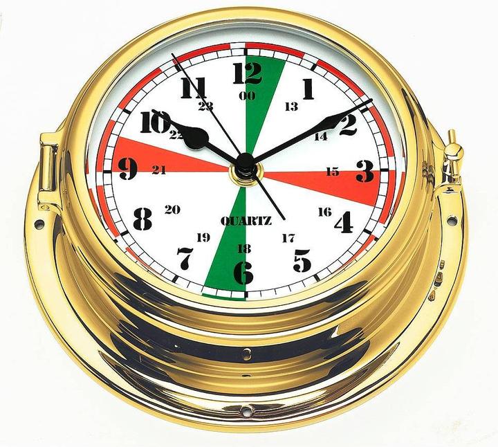Image du produit Compass Horloge à secteurs radio en laiton