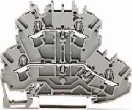 Produktbild Wago Doppelstock-Reihenklemme 2,5mm²