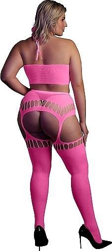 Produktbild Ouch! Two Piece with Crop Top and Stockings (XL, XXL, 3XL)