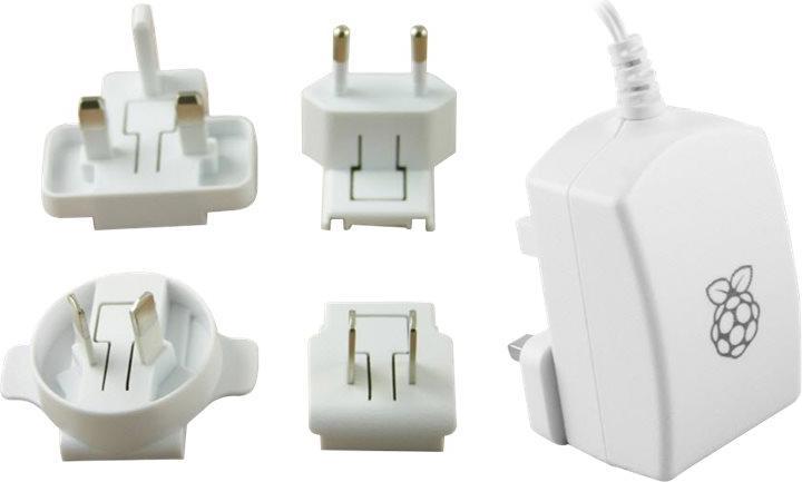 Actual product image Raspberry Pi Pi USB power supply for Model 3 (10 W)