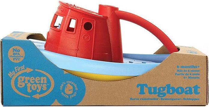 Produktbild Green Toys Tugboat - Rot / Blau