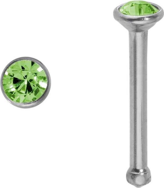 Actual product image Bijouteria Nose piercing (Stainless steel, Crystal)