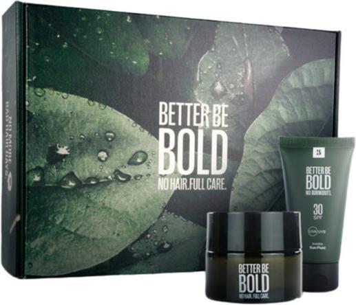 Better be bold Geschenkset No Burn Out Glatzencreme & Sun Fluid (Gesichtspflege set)