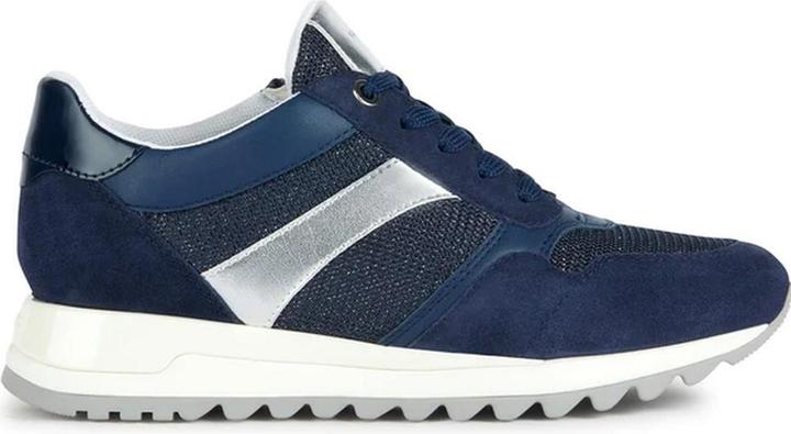 Actual product image Geox Womens/Ladies D Tabelya A Leather Trainers (40.5)