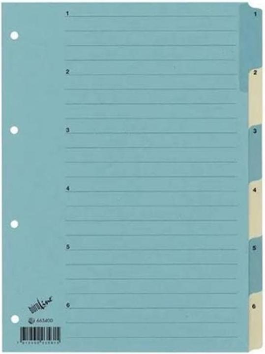 BüroLine Registro dei numeri A4 - cartone rinforzato