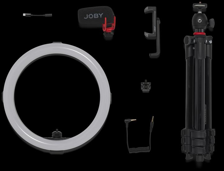 Immagine prodotto Joby Kit di luci anulari compatte Youtube (Anello di luce, Videocamera)
