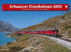 Immagine prodotto Schweizer Eisenbahn 2026 (Francese, Tedesco)
