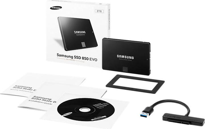 Actual product image Samsung 850 EVO Basic (2000 GB, 2.5")