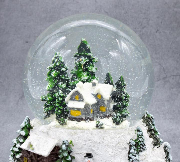 Produktbild Spetebo Schneekugel Weihnachtsdorf