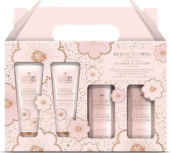 Produktbild Grace Cole Körperpflege-Geschenkset Creme Brulee Orangenblüte Vanille - 4 Stück (Körperpflegeset)