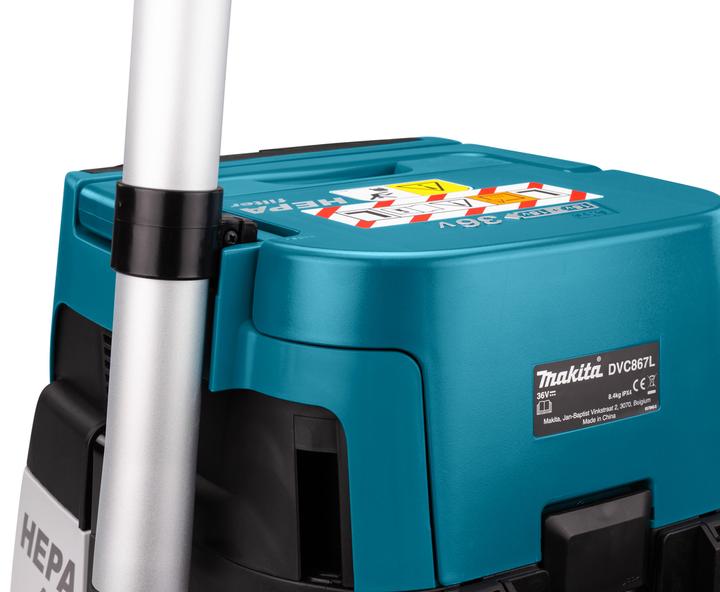 Actual product image Makita VACUUM CLEANER 2x18V 8L LXT AWS (Dry vacuum cleaner)