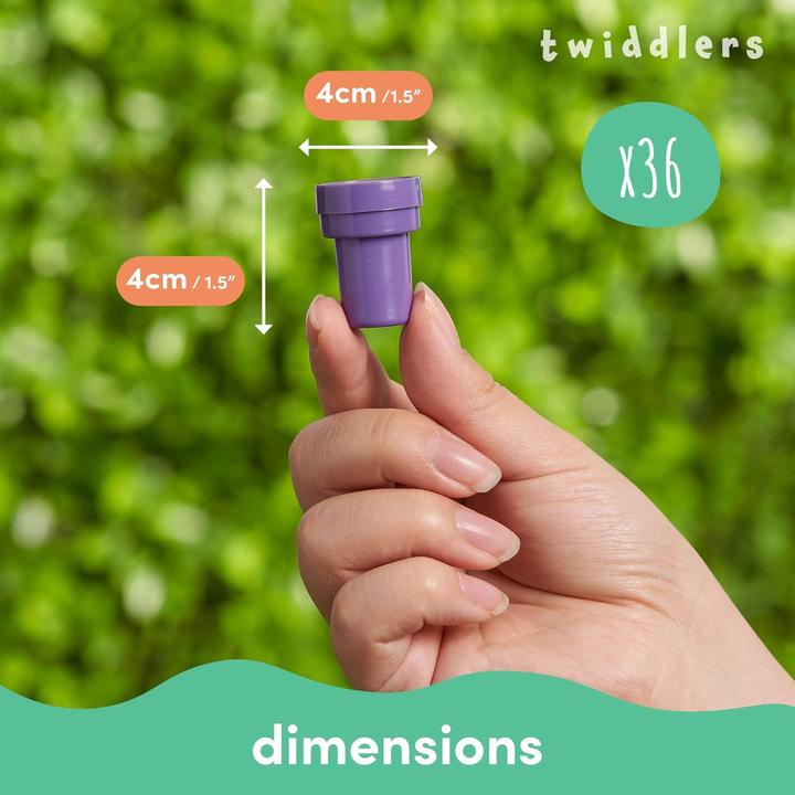 Produktbild The twiddlers Stempel selbstfärbend Emoji Stamps 36 Stück