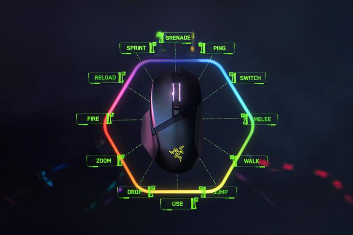 Produktbild Razer Basilisk V3 Pro (Kabellos, Kabelgebunden)