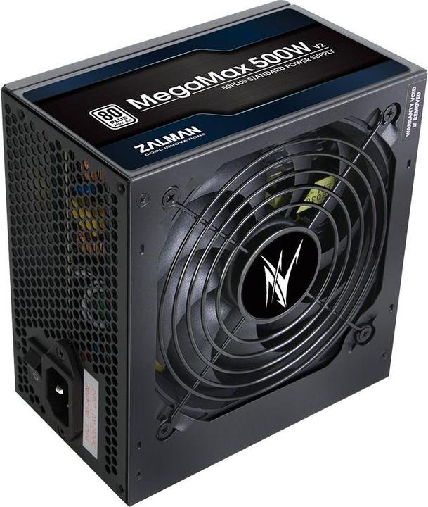 Produktbild Zalman MegaMax 500W power supply (ZM500-TXII) (500 W)