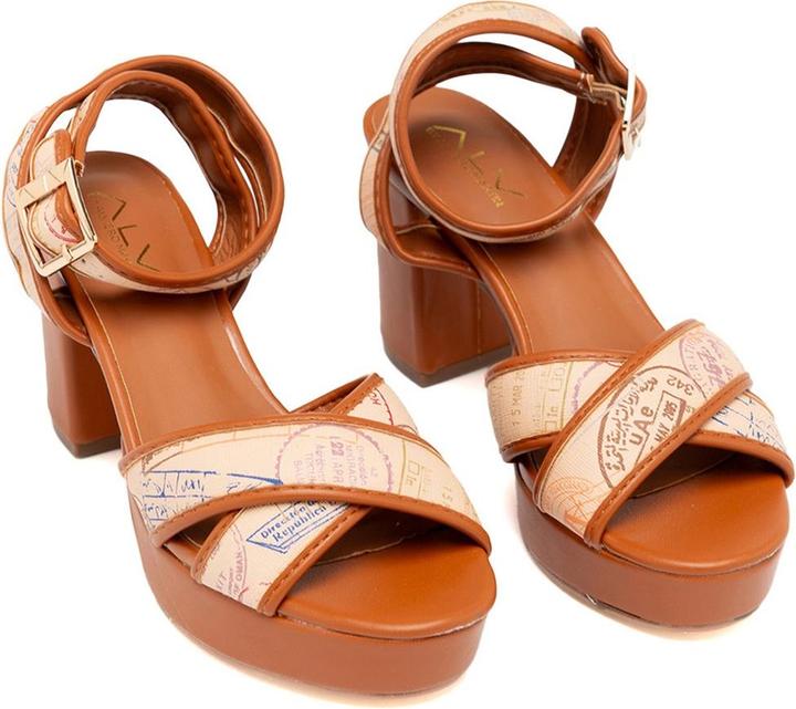 Actual product image ALV by Alviero Martini Damen-Sandalette Mit Absatz - Modell Eterea Prime - 100% Polyurethan (41)
