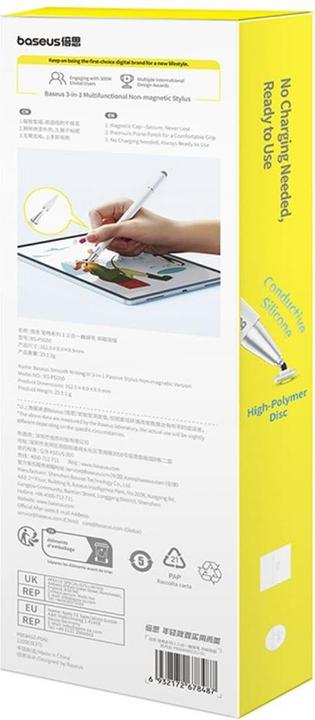 Immagine prodotto Baseus Smooth Writing III stylus Non-magnetic version (white)