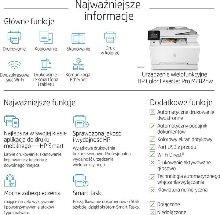 Actual product image HP M282nw Color LaserJet Pro (Laser, Colour)