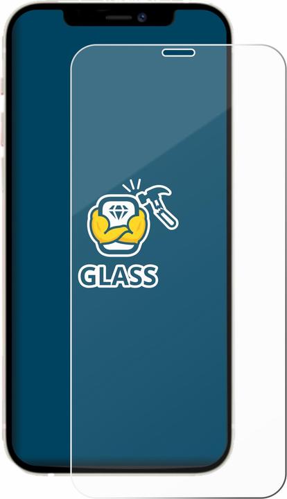 Actual product image BROTECT Armoured tempered glass screen protector (1 Piece, Apple iPhone 12 Pro)