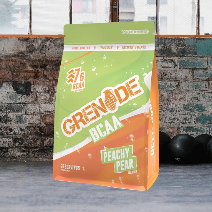 Actual product image Grenade BCAA 390g (Peachy Pear, 1 pcs., 390 g)