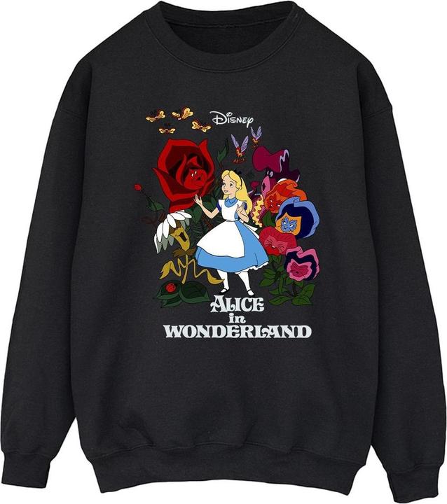 Disney Alice In Wonderland Flowers Sweatshirt (XXL)