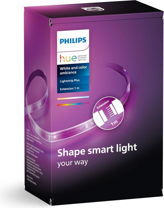 Image du produit Philips Hue Lightstrips BT Extension (RGBW, 100 cm, Intérieur)