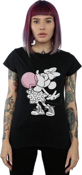Immagine prodotto Disney Minnie Mouse Gum Bubble Maglietta Donna (L)