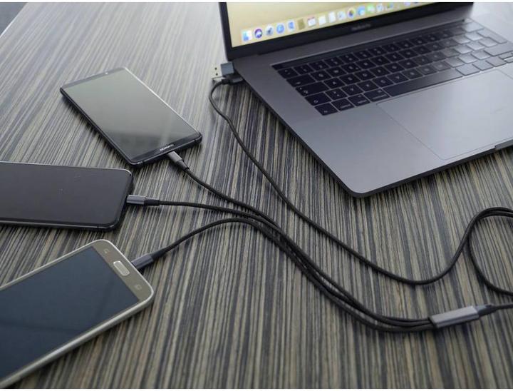 Actual product image Smrter USB C – USB C/Lightning/Micro USB (1.20 m, USB 2.0)