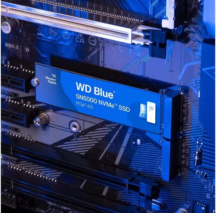 Actual product image WD Blue SN5000 (500 GB, M.2 2280)