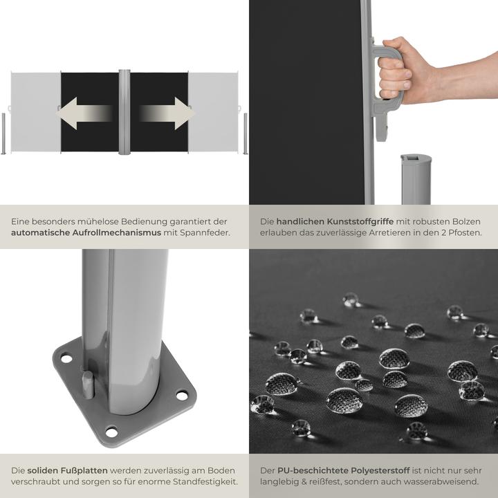 Image du produit tectake Paravent (1 m)