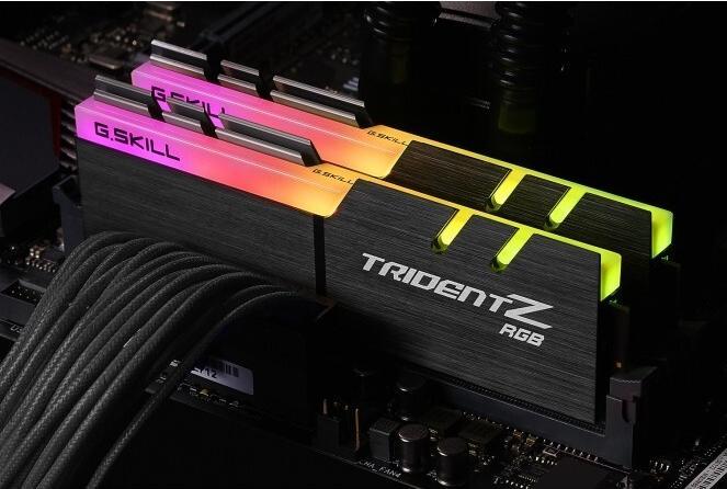 Immagine prodotto G.Skill Trident Z RGB (for AMD) (2 x 8GB, 3600 MHz, DDR4-RAM, DIMM)