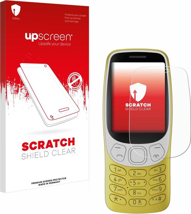 Produktbild upscreen Schutzfolie Displayschutz Displayschutzfolie Folie Klar Transparent (1 Stück, Nokia 3210)