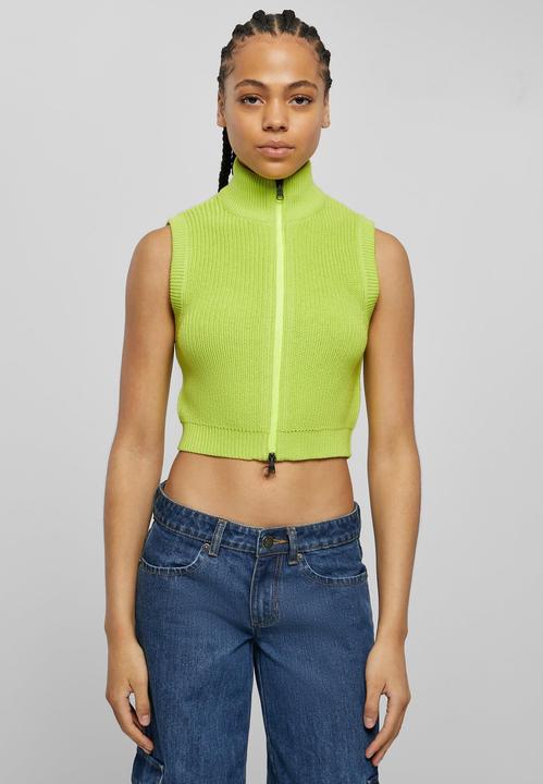 Produktbild Urban Classics Ladies Short Knit Vest (XS)