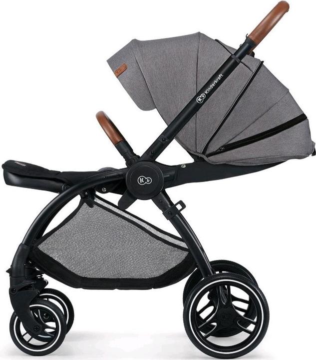 Immagine prodotto KinderKraft EVOLUTION COCOON 2in1 passeggino grigio platino