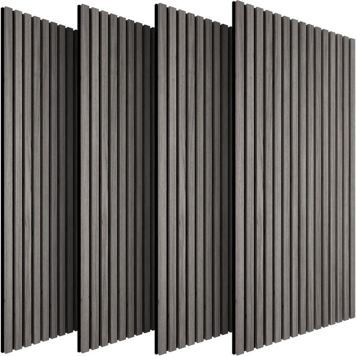 Produktbild tectake Set Akustikpaneele Sonic Wall Holzoptik (4 Stk.)