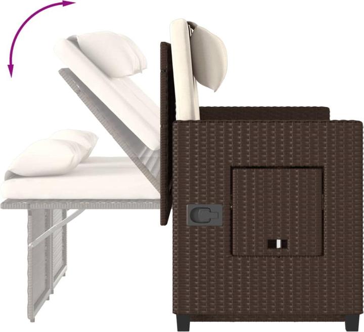 Actual product image VidaXL 10-piece garden lounge set with cushions