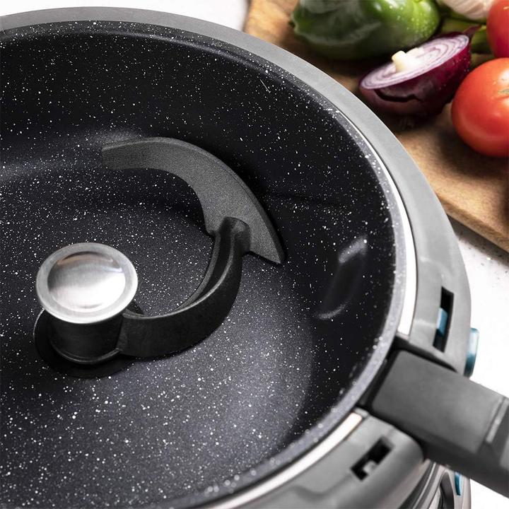 Produktbild Cecotec Heissluftfritteuse Turbo Cecofry 4D Healthy 1350 W Blau Schwarz 3 L (EU-Stecker)