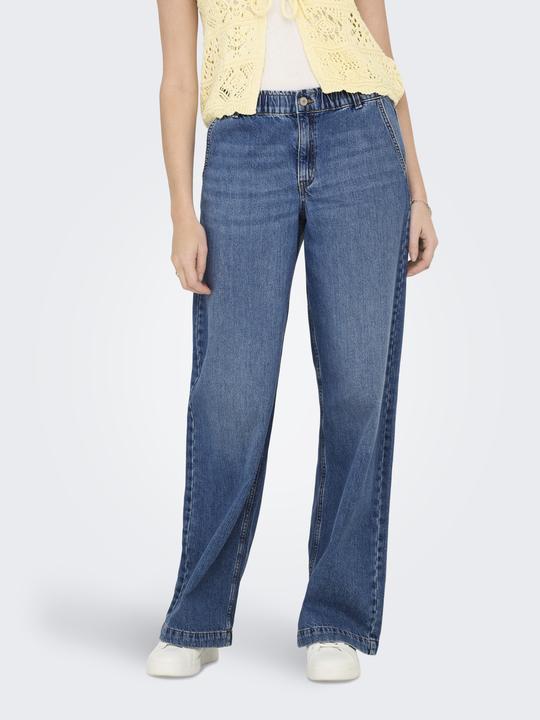 Actual product image Only ONLCOMET Mittlere Taille Weiter Beinschnitt Jeans Jeans mit weitem Bein (34)