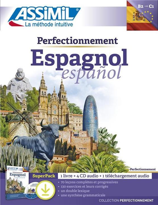 Actual product image Perfectionnement espagnol, B2-C1 : super pack (French, Tarradas-Agea David, 2022)