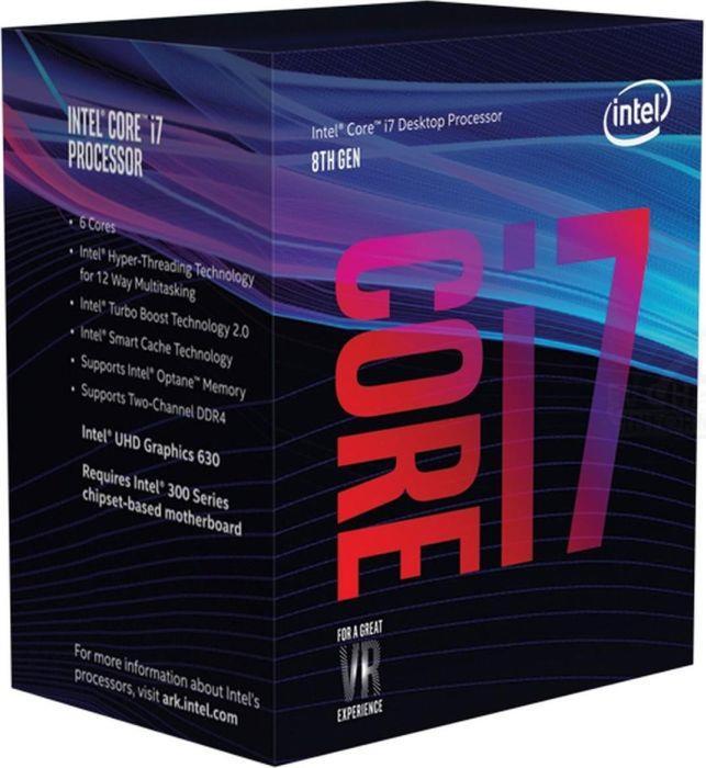 Actual product image Intel Core i7-8700 (LGA 1151, 3.20 GHz, 6 -Core)