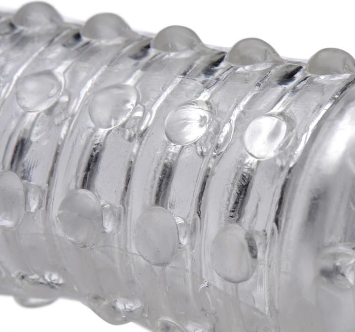 Actual product image Bijoux Indiscrets 1.5 Inch Penis Enhancer Sleeve