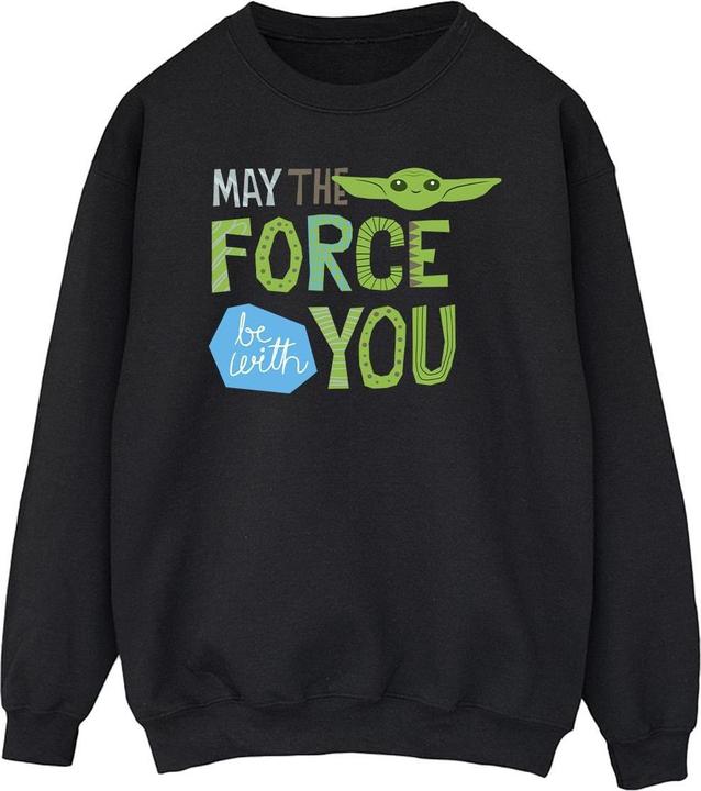 Star Wars The Mandalorian May The Force Be With You Sweatshirt (S)