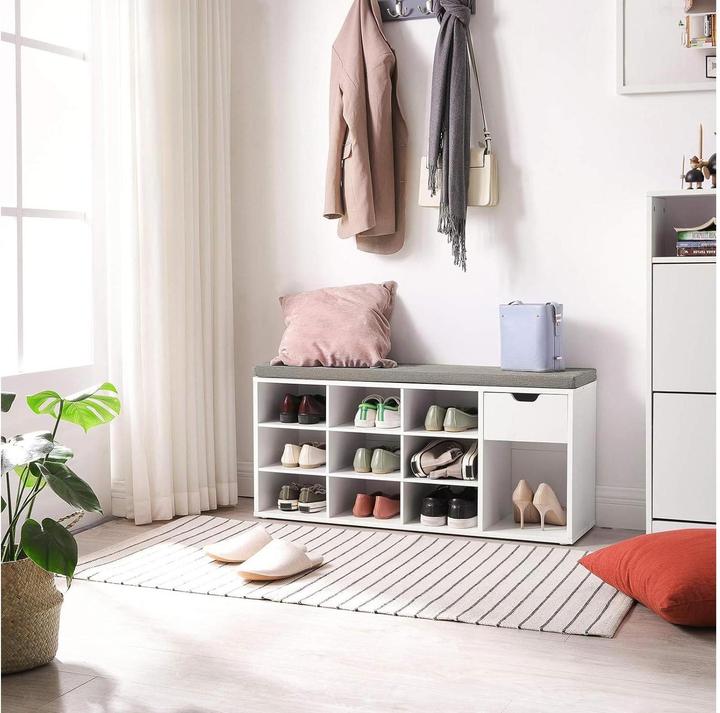 Image du produit Vasagle Banc à chaussures (104 x 30.5 x 48 cm)