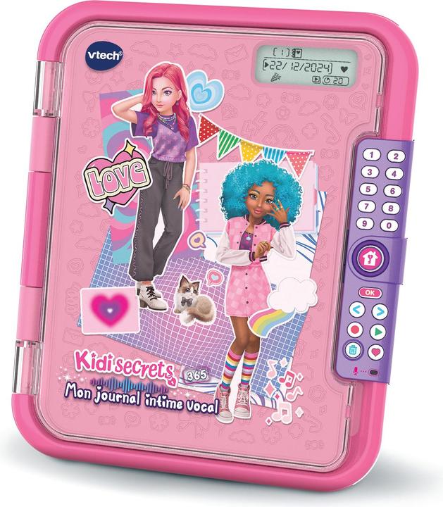 Immagine prodotto VTech KidiSecrets 365 - Mon journal intime vocal (Francese)