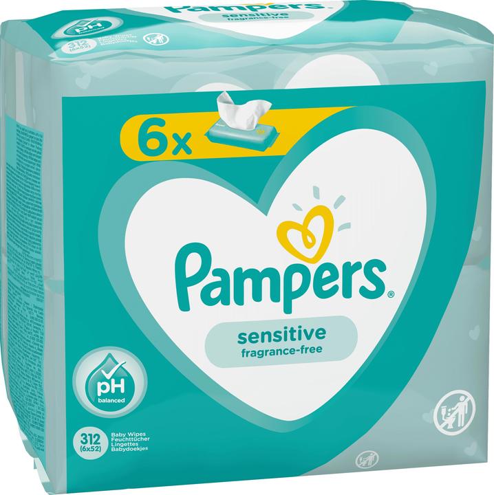Image du produit Pampers Sensible (312 pièce(s))